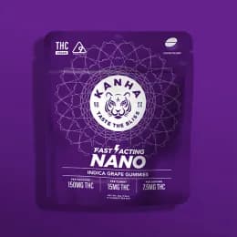 KANHA NANO Indica Grape gummies
