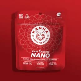 KANHA NANO Sativa Cran-Pomegranate gummies